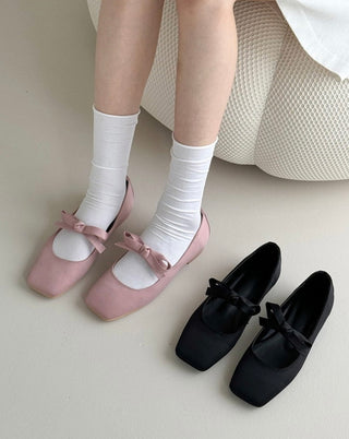 Square Toe Ballet Flats 香港女裝鞋