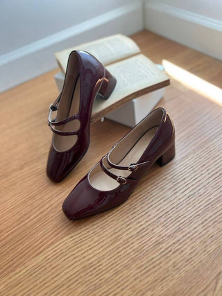 Double Buckled Mary Janes 高踭鞋