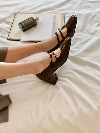 Double Buckled Mary Janes 高踭鞋