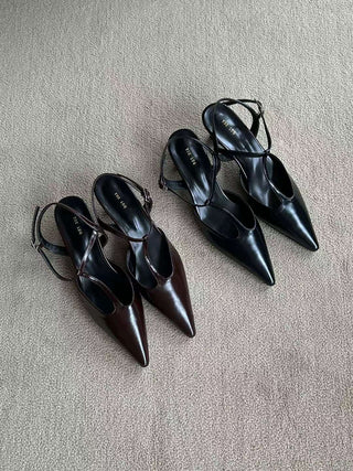 T-bar Oak Slingback Pumps 女裝鞋
