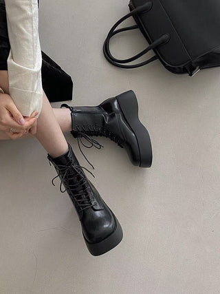 Lace Up Boots 女裝鞋增高鞋