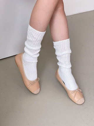 Cap-Toe Bow Flats