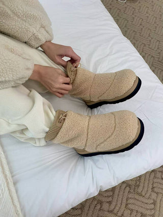 Fluffy Low Boots 香港女裝鞋