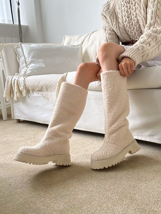 Teddy Fluffy Boots 香港女裝鞋