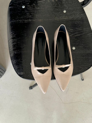 ointed Toe Bow Flats 香港女裝鞋