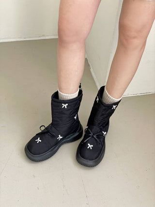 Bow Ankle Boots