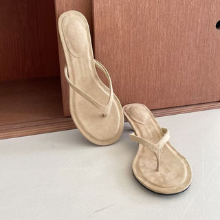 Heeled Thong Sandals 休閒鞋