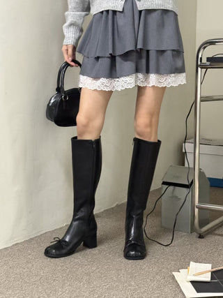 Bow Ruched Boots 女裝鞋