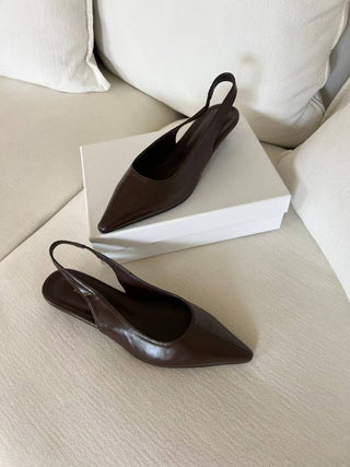 Ari Low-Heeled Slingbacks 平底鞋