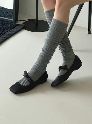 Square Toe Ballet Flats 香港女裝鞋