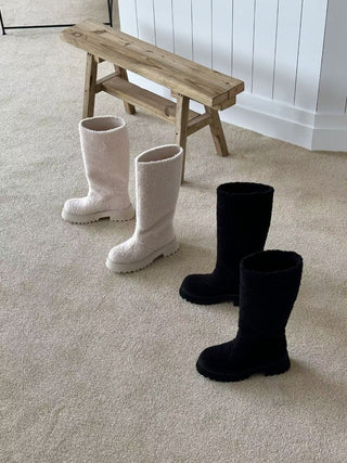 Teddy Fluffy Boots 香港女裝鞋