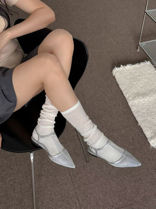 T-bar Weave Slingback Flats 香港女裝鞋