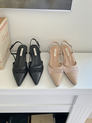 Heartsy Slingback Heels 香港女裝鞋