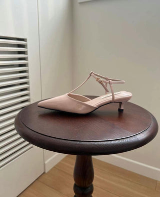 T-bar Slingback Kitten Heels 香港女裝鞋