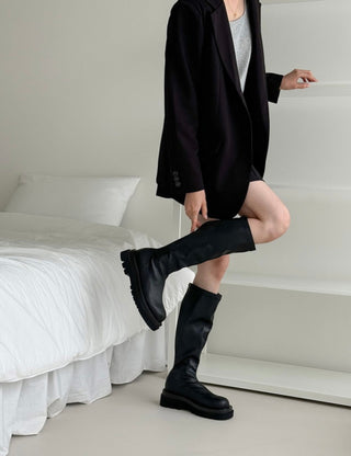 Platform Elastic Boots 香港女裝鞋