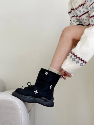 Bow Ankle Boots