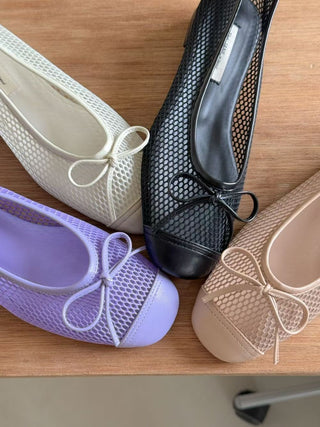Mesh Bow Flats 香港女裝鞋