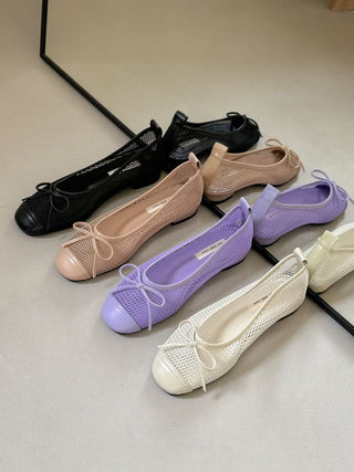 Mesh Bow Flats 香港女裝鞋