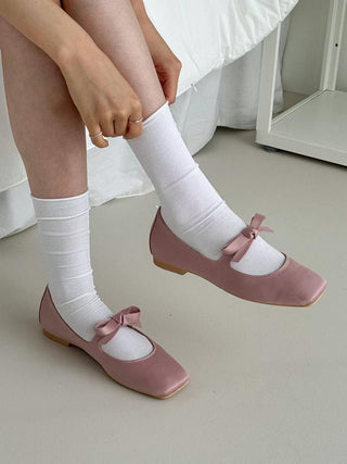 Square Toe Ballet Flats 香港女裝鞋
