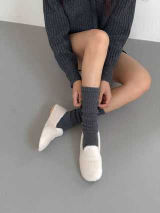 Fluffy Slip-on Sneakers