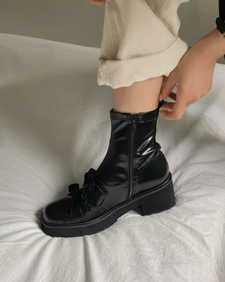 Bow Ankle Boots 香港女裝鞋