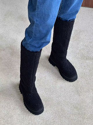 Teddy Fluffy Boots 香港女裝鞋