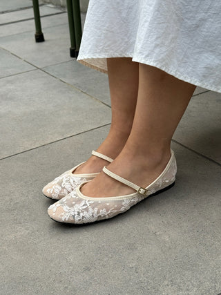 Lace Mary Janes