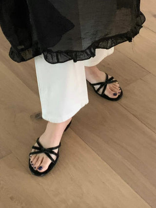Bow Flat Sandals 香港女裝鞋