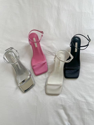 Kyra Square Toe Heels