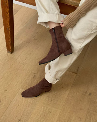 Suede Ankle Boots