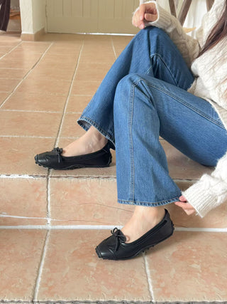 Comfy Bow Loafers