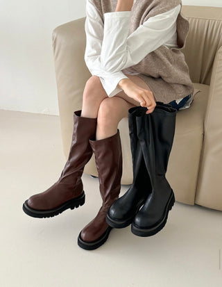 Platform Elastic Boots 香港女裝鞋