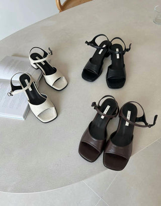 Classic Block Heeled Sandals 香港女裝鞋