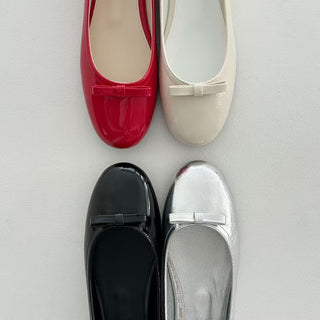 Bow Round Toe Flats 上班鞋
