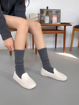 Fluffy Slip-on Sneakers