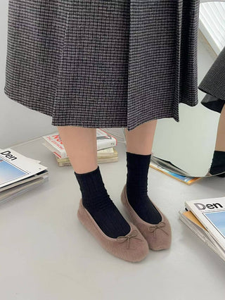 Juna Fluffy Flats 女裝鞋