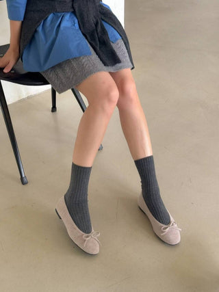 Fluffy Bow Flats 香港女裝鞋
