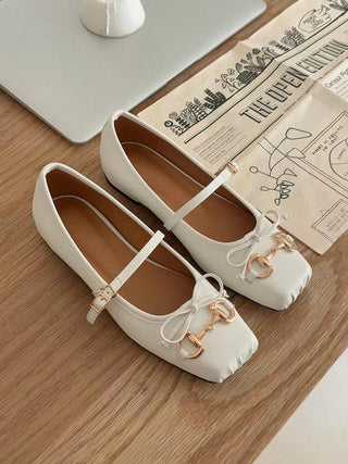 uckled Bow Mary Janes 香港女裝鞋