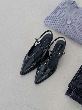 T-bar Oxfords Slingback Heels 高踭鞋