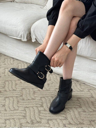 Buckle Ankle Boots 香港女裝鞋