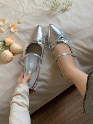 Bow Mary Jane Slingback Pumps 香港女裝鞋
