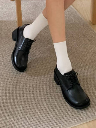 Mid-Heeled Loafers
