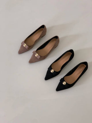 Solene Low-Heel Pumps 返工鞋