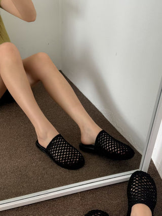 Mesh Mule Flats 香港女裝鞋