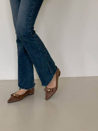 Solene Low-Heel Pumps 返工鞋