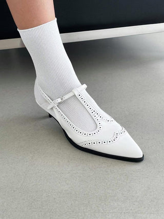 T-bar Oxfords Slingback Heels 高踭鞋