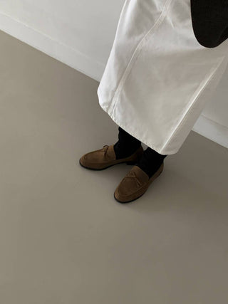 Suede Loafers