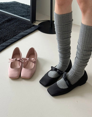 Square Toe Ballet Flats 香港女裝鞋