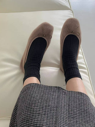 Juna Fluffy Flats 女裝鞋