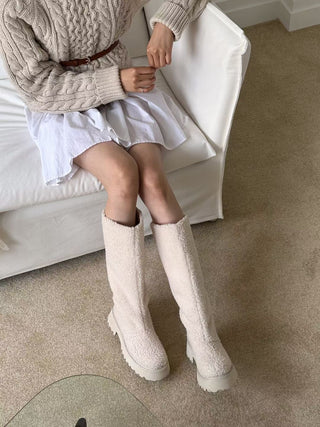 Teddy Fluffy Boots 香港女裝鞋